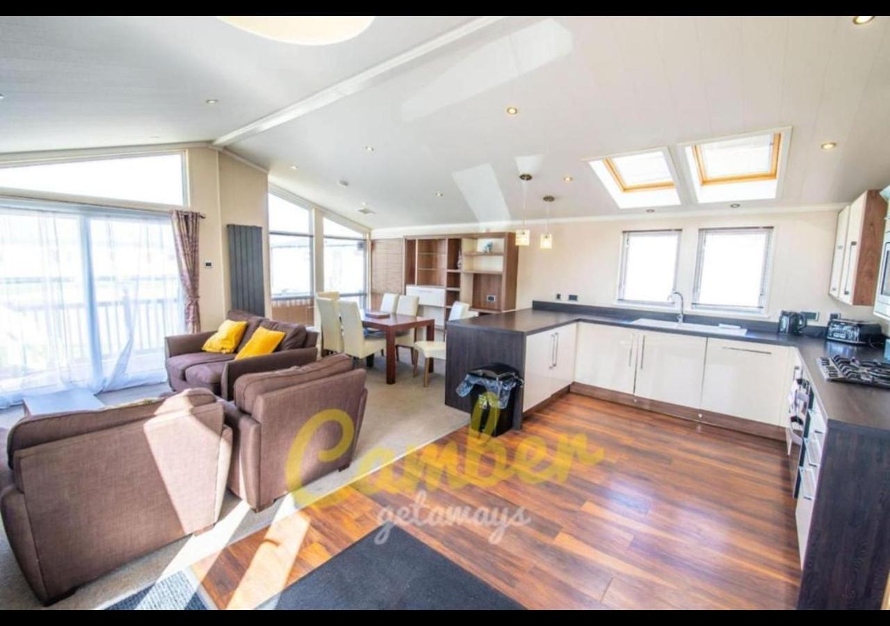 Mp768 - Camber Sands Holiday Park - Huge Lodge - Small Dog Friendly - Sleeps 8 Exterior photo